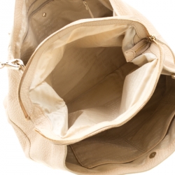 Pre Owned Kate Spade Beige Leather Satchel Bag