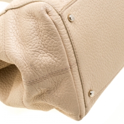 Pre Owned Kate Spade Beige Leather Satchel Bag