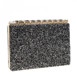 Pre Owned Kate Spade All Abroad Emanuelle Glitter Clutch 