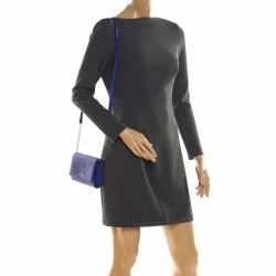 Pre Owned Kate Spade Blue Leather Cameron Street Corin Crossbody