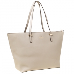 Pre Owned Kate Spade Grey Leather Harmony Tote