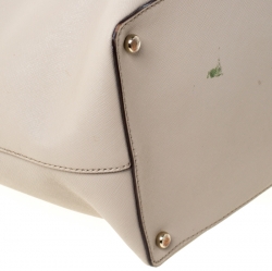 Pre Owned Kate Spade Grey Leather Harmony Tote