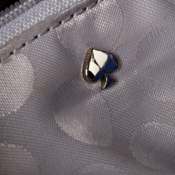 Pre Owned Kate Spade Blue/Navy Blue Leather Mini Harmony Tote