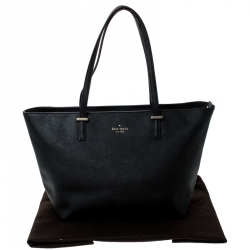 Pre Owned Kate Spade Black Leather Harmony Tote