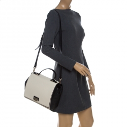 Pre Owned Kate Spade Multicolor Leather Magnolia Park Top Handle Bag