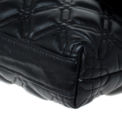 Pre Owned Kate Spade Black Quilted Leather Astor Court Flap Shoulder Bag