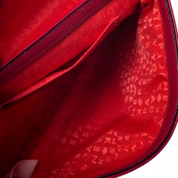 Pre Owned Kate Spade Red Leather Crossbody Bag