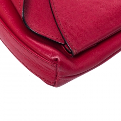 Pre Owned Kate Spade Red Leather Crossbody Bag