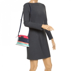 Pre Owned Kate Spade Multicolour Leather Wellesley Hanna Crossbody Bag
