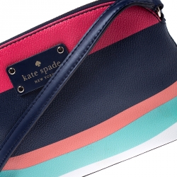 Pre Owned Kate Spade Multicolour Leather Wellesley Hanna Crossbody Bag