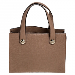 Pre Owned Kate Spade Beige Leather Studs Tote