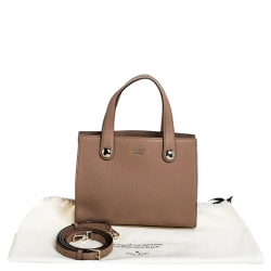 Pre Owned Kate Spade Beige Leather Studs Tote