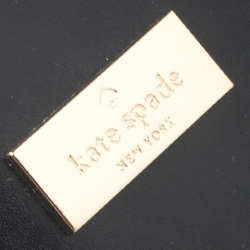 Pre Owned Kate Spade Black Leather Zip Tote