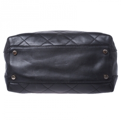 Pre Owned Kate Spade Black Quilted Leather New York Emerson Lane Small Ryley Shoulder Bag