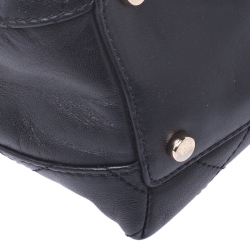 Pre Owned Kate Spade Black Quilted Leather New York Emerson Lane Small Ryley Shoulder Bag