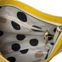 Kate Spade Yellow Leather Crossbody Bag