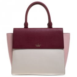 Kate Spade Multicolor Leather Flap Satchel