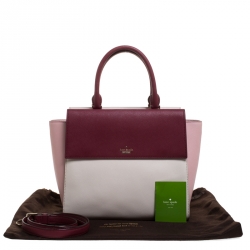 Kate Spade Multicolor Leather Flap Satchel