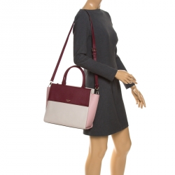 Kate Spade Multicolor Leather Flap Satchel