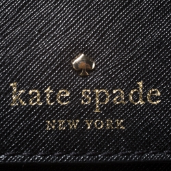 Pre Owned Kate Spade Black Leather Crossbody Bag