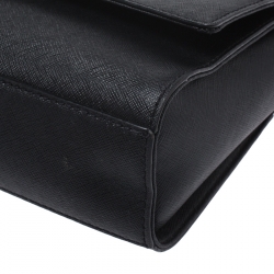 Pre Owned Kate Spade Black Leather Crossbody Bag