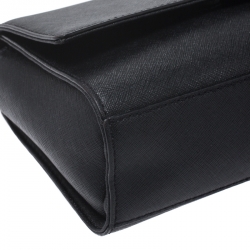 Pre Owned Kate Spade Black Leather Crossbody Bag