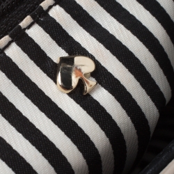 Kate Spade Black Leather Mini Nora Top Handle Bag