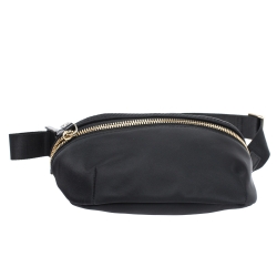 Pre Owned Kate Spade Black Satin Belt Bag