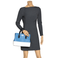 Pre Owned Kate Spade Tricolor Leather Jeanne Tote