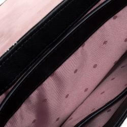 Pre Owned Kate Spade Black Quilted Leather Make It Mine Shoulder Bag