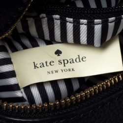 Pre Owned Kate Spade Black Leather Kingston Drive Arla Crossbody Bag