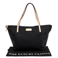Pre Owned Kate Spade Black Nylon Kennedy Park Sophie Tote
