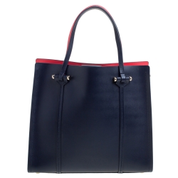 مملوكة مسبقًا Kate Spade Navy Blue Leather Small Arbour Hill Elodie Tote