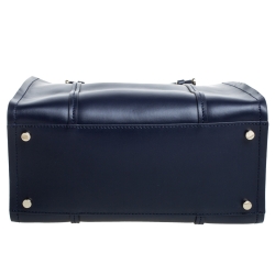 مملوكة مسبقًا Kate Spade Navy Blue Leather Small Arbour Hill Elodie Tote