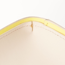 Kate Spade Light Beige/Yellow Leather Arbour Hill Kyra Tote