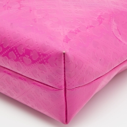 Kate Spade Pink Embossed Patent Leather Tote