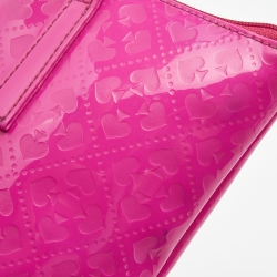 Kate Spade Pink Embossed Patent Leather Tote