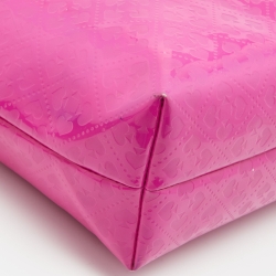 Kate Spade Pink Embossed Patent Leather Tote