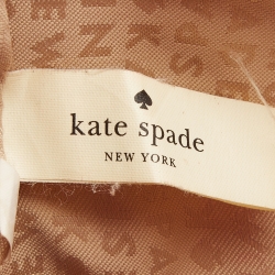 Kate Spade Pink Embossed Patent Leather Tote