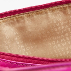 Kate Spade Pink Embossed Patent Leather Tote