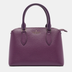 Purple Leather Darcy