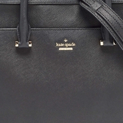 Kate Spade Black Leather Laptop Bag