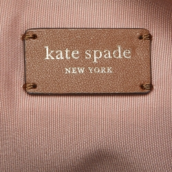 Kate Spade Multicolor Canvas and Leather Shopper Tote