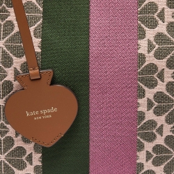 Kate Spade Multicolor Canvas and Leather Shopper Tote