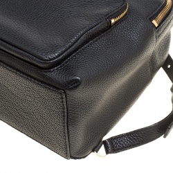 Pre Owned Kate Spade Black Leather Jackson Backpack