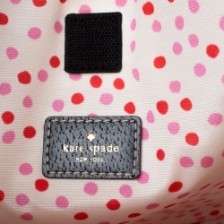 Pre Owned Kate Spade Black Leather Wellesley Laptop Bag