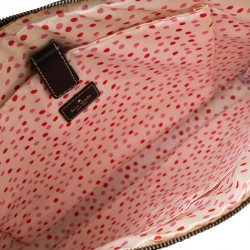 Pre Owned Kate Spade Black Leather Wellesley Laptop Bag