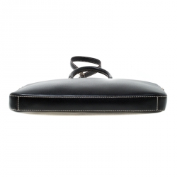 Pre Owned Kate Spade Black Leather Wellesley Laptop Bag