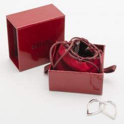 Pre Owned KENZO Aoba Silver Earrings