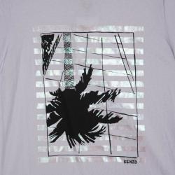 Pre Owned Kenzo Pink Printed T-Shirt M